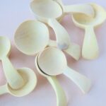 Gewürzlöffel rund aus Zitronenholz-348