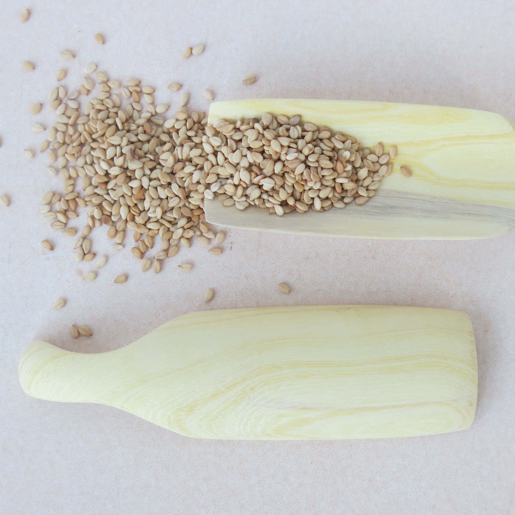 Gewürzlöffel aus Zitronenholz Gewürzlöffel aus Zitronenholz