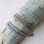 doppeltes Häkel-Armband mit japanischen Glasperlen -2900