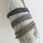 doppeltes Häkel-Armband mit japanischen Glasperlen -0