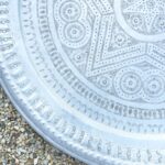 echt-vintage Aluminium Tablett - 'Tazim' – Bild 5