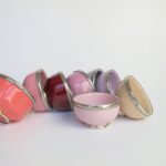 marokkanische Keramik - Schälchen mit Silberrand-3933