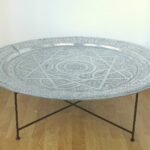 klappbares Eisengestell für Tablett-1378