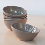 Schale Keramik - schräger Rand-1731