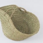 handgemachter Korb 'Ibiza look' - Palmblatt natur geflochten-4265