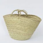 handgemachter Korb 'Ibiza look' - Palmblatt natur geflochten-4267