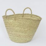 handgemachter Korb 'Ibiza look' - Palmblatt natur geflochten-4268