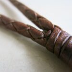 Leder Schlüsselband in verschiedenen Farben und Längen-1187