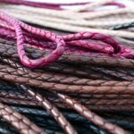 Leder Schlüsselband in verschiedenen Farben und Längen-1173