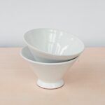 trichterförmige Keramik Schale-2037