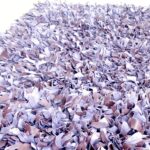 handgeknüpfter Lederfransen Teppich - Marokko-2623