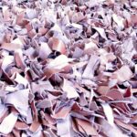 handgeknüpfter Lederfransen Teppich - Marokko-2624