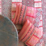 Berber Kelim-Boujaad Teppich Marokko - Coralrot – Bild 5