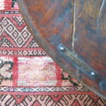 Berber Kelim-Boujaad Teppich Marokko - Coralrot – Bild 7