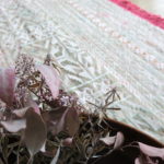 Kelim Teppich rose-taupe pastell - Marokko – Bild 4