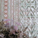 Kelim Teppich rose-taupe pastell - Marokko – Bild 5