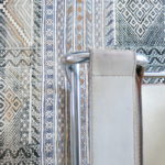 Kelim Teppich blau-creme pastell - Marokko – Bild 9