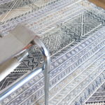 Kelim Teppich blau-creme pastell - Marokko – Bild 8