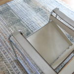 Kelim Teppich blau-creme pastell - Marokko – Bild 5