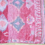 Berber Boujaad Teppich - coralrot-rosa - Marokko – Bild 6