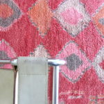 Berber Boujaad Teppich - coralrot-rosa - Marokko – Bild 4