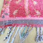 Berber Boujaad Teppich - coralrot-rosa - Marokko – Bild 7