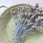 Korb flach natur - Ledergriff-3330