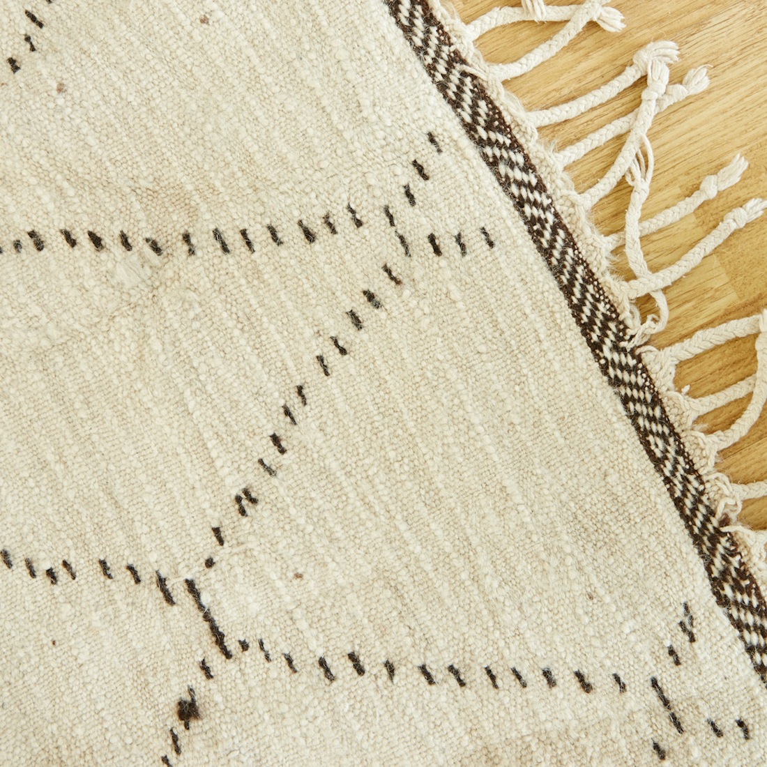 'Beni Ourain' Berberteppich - vintage Unikat-3031