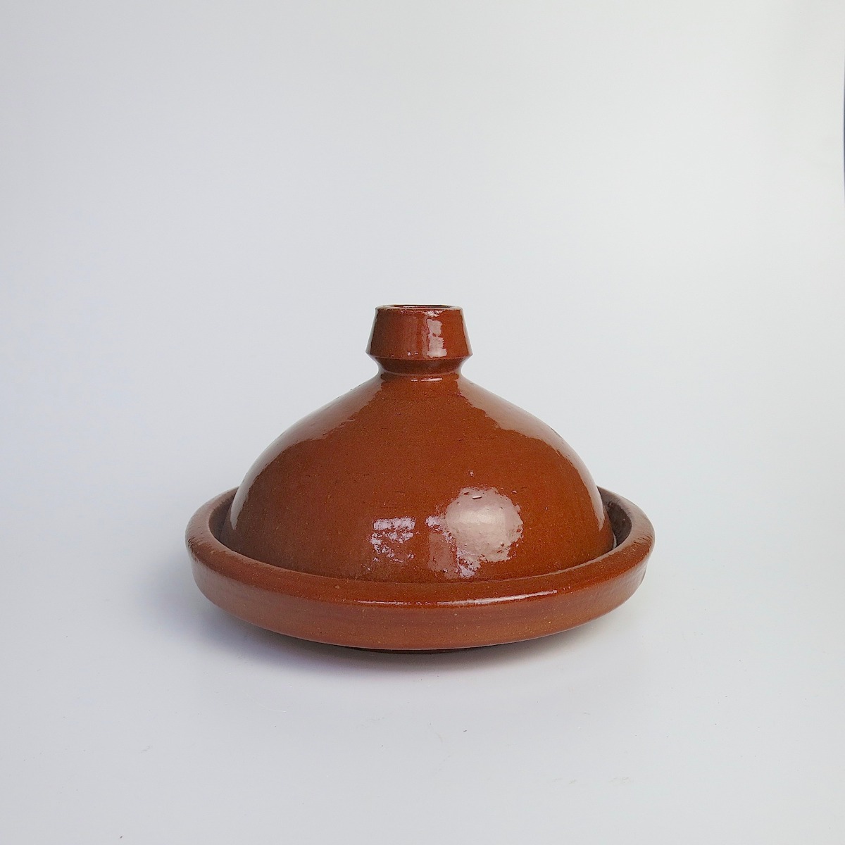 Tajine aus Ton - abgerundeter Deckel-4212