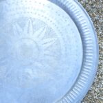 echt-vintage Aluminium Tablett - 'Zaafar' – Bild 2