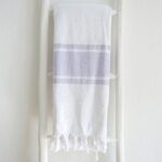 Bade- und Handtuch Set aus leichtem Baumwoll Frottee – Bild 5