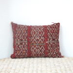 Kelim Kissen in soft red