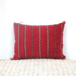 Vintage Kelim Kissen - soft red – Bild 2