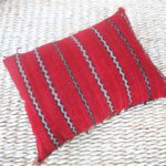 Vintage Kelim Kissen - soft red – Bild 4