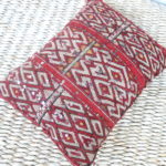 Vintage Kelim Kissen - soft red – Bild 3