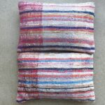 Kissen aus vintage Kelim - bunt – Bild 4