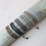 doppeltes Häkel-Armband mit japanischen Glasperlen