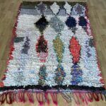 Berber Teppich 'Boucherouite' - Rhombe kit-bunt – Bild 3