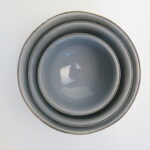 MAROKKANISCHE KERAMIK SCHALEN MIT SILBERRAND - SET 3 SCHALEN – Bild 9