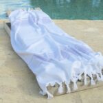 Bade- und Handtuch Set aus leichtem Baumwoll Frottee – Bild 9