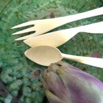 Zitronenholz Besteck - handgemacht – Bild 2