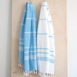 Baumwoll Hamamtuch - SET aus Badetuch oder Handtuch – Bild 13