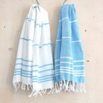 Baumwoll Hamamtuch - SET aus Badetuch oder Handtuch – Bild 12