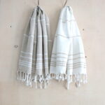 Baumwoll Hamamtuch - SET aus Badetuch oder Handtuch – Bild 8