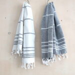 Baumwoll Hamamtuch - SET aus Badetuch oder Handtuch – Bild 6