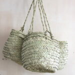 Handgemachter Korb 'Alefa' aus Marokko - Größe L – Bild 6