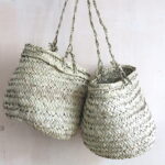 Handgemachter Korb 'Alefa' aus Marokko - Größe L – Bild 4