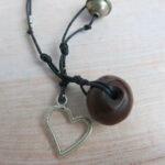 Kette mit Silberherz und Perle – Bild 3