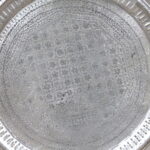 echt-vintage Aluminium Tablett - 'Safwah' – Bild 3
