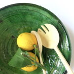 grüne Keramik Servierplatte - Marokko – Bild 5